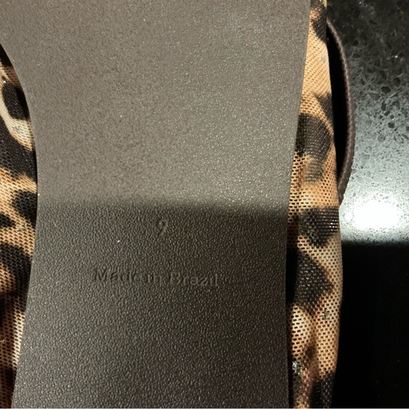 Reformation Animal Print Mary Jane Flats - Picture 5 of 5